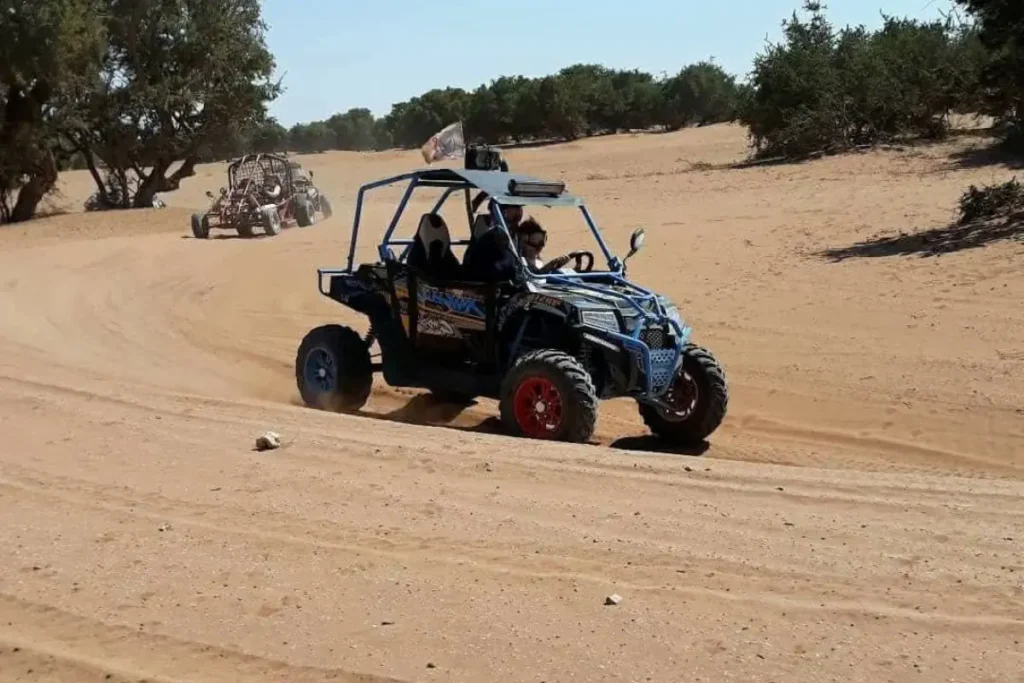 Buggy Agadir off-road adventure through forest trails and sandy paths
