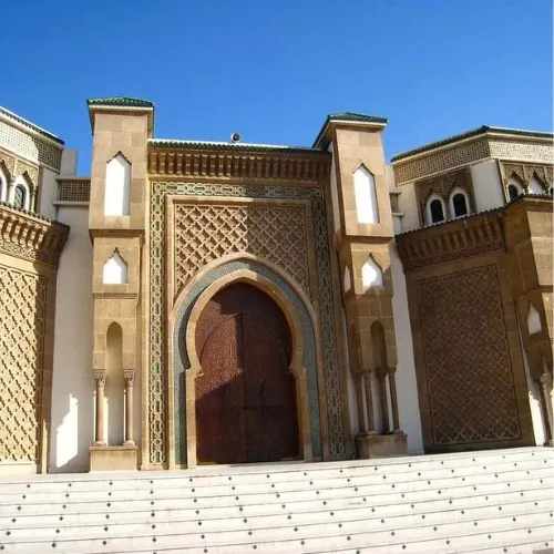 Grand Mosque of Agadir featured in the Agadir City Tour with Moroccan architecture