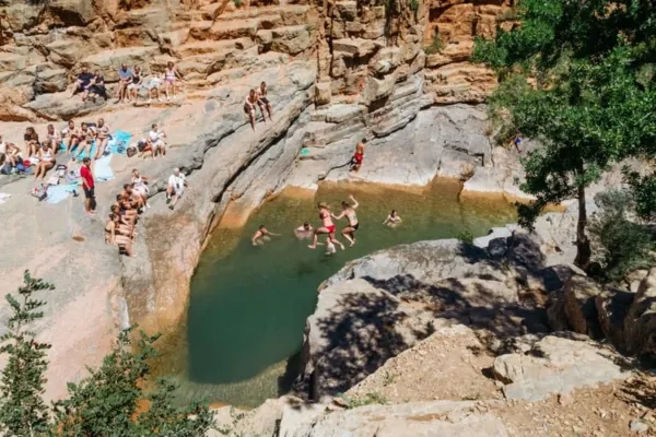 Places to visit in Agadir - Natural pools at Paradise Valley