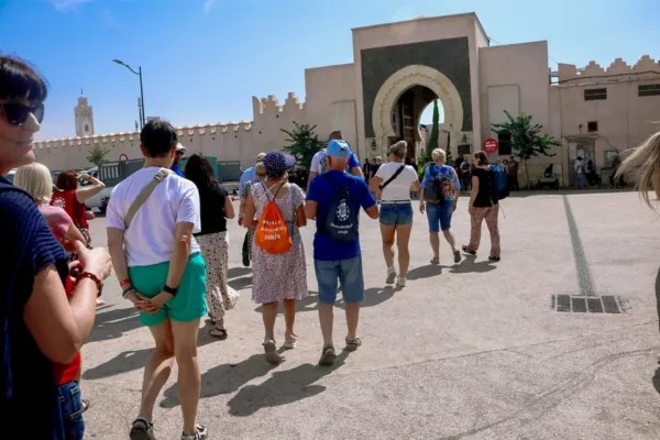 Places to visit in Agadir - Souk El Had main entrance