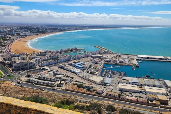 Places to visit in Agadir - View from Agadir Oufella